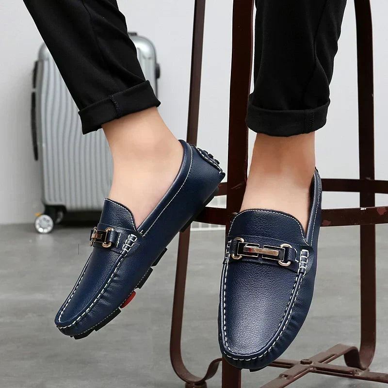 Nicolas - Classic Leather Loafers