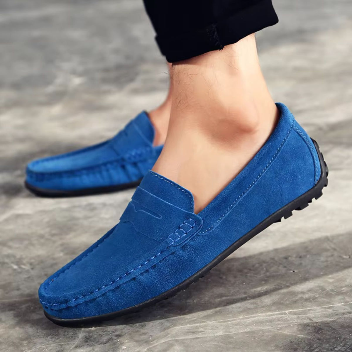 Francois - Soft Suede Loafers