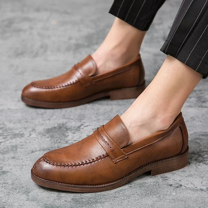 Luc - Leather Loafers for Formal Occasions