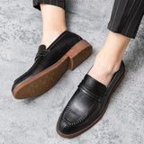 Luc - Leather Loafers for Formal Occasions