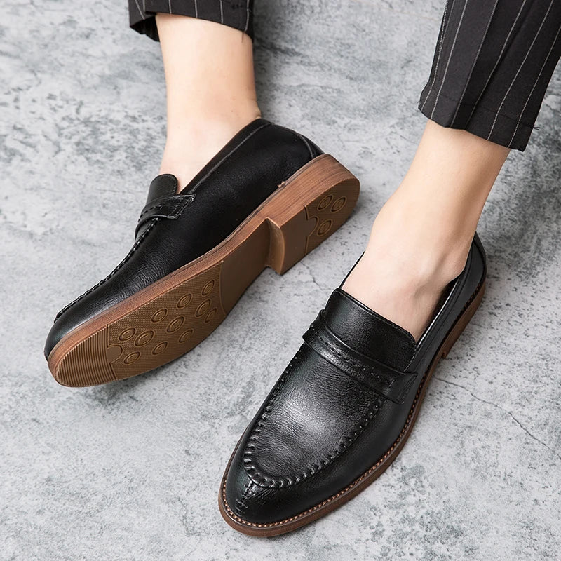 Luc - Leather Loafers for Formal Occasions