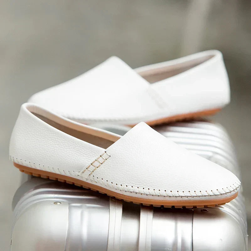 Arthur - Lightweight Leather Loafers