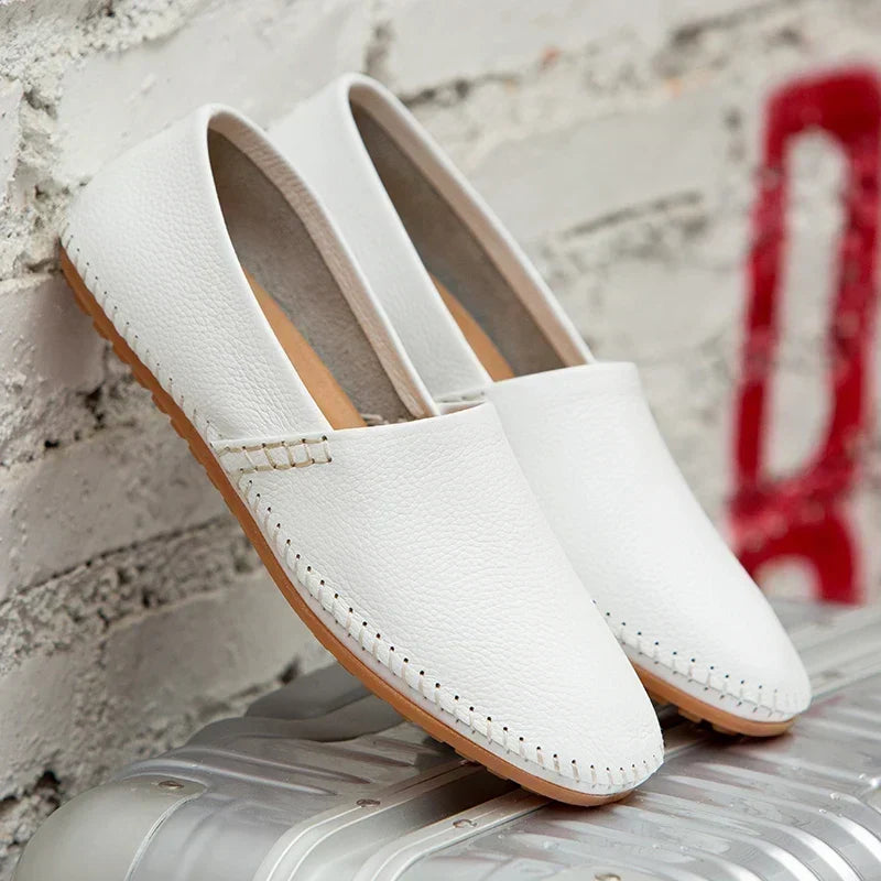 Arthur - Lightweight Leather Loafers