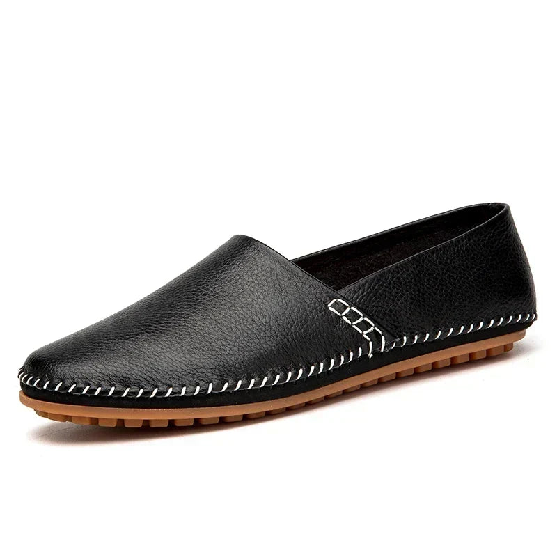 Arthur - Lightweight Leather Loafers