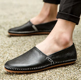 Arthur - Lightweight Leather Loafers