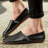 Arthur - Lightweight Leather Loafers