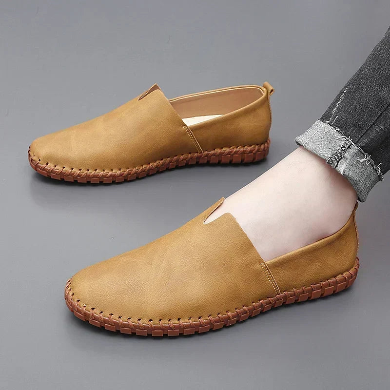 Emile - Ibiza Leather Slip-Ons