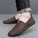 Emile - Ibiza Leather Slip-Ons