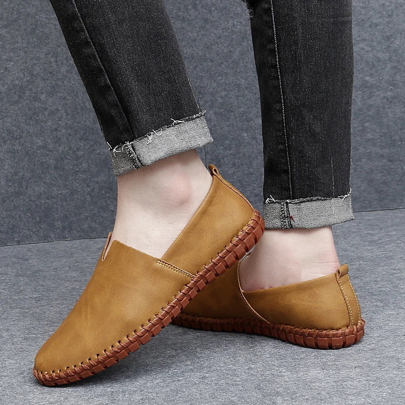 Emile - Ibiza Leather Slip-Ons