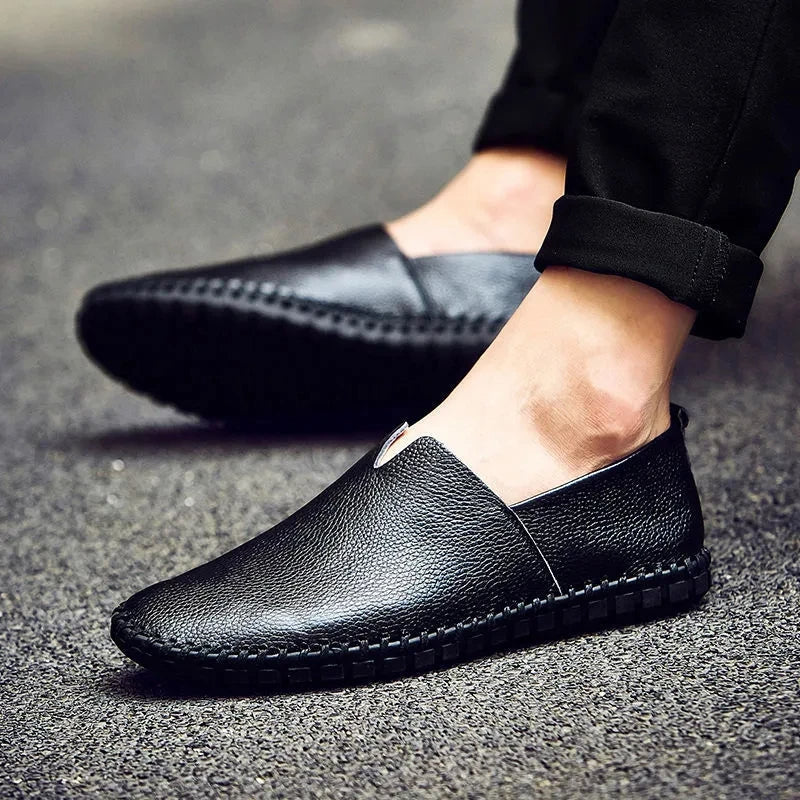 Jules - Breathable Leather Loafers