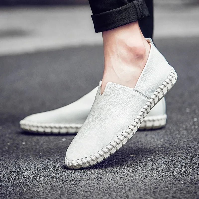 Jules - Breathable Leather Loafers