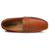 Victor - Relaxed Fit Leather Summer Loafers