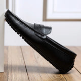 Victor - Relaxed Fit Leather Summer Loafers