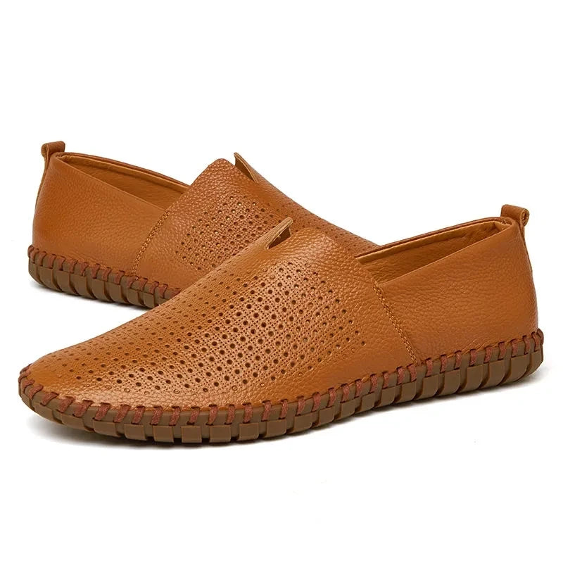 Henri - Breathable Casual Leather Loafers
