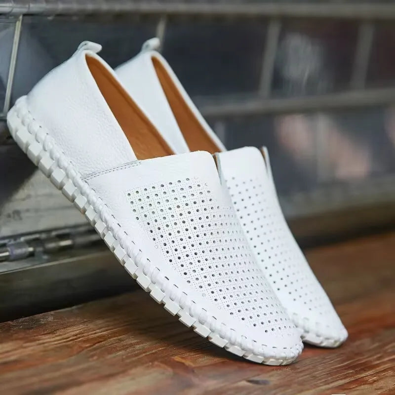 Henri - Breathable Casual Leather Loafers