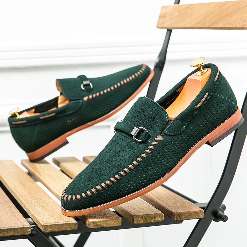 Laurent - Firenze Suede Penny Loafers