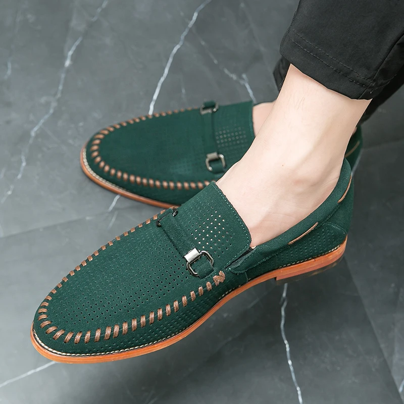 Laurent - Firenze Suede Penny Loafers