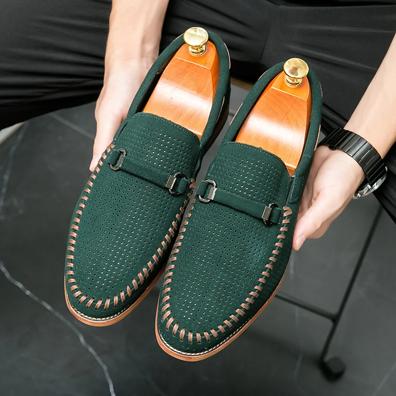 Laurent - Firenze Suede Penny Loafers