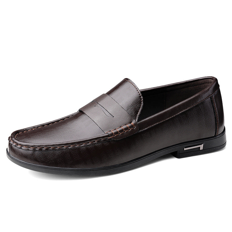 Denis - Premium Leather Penny Loafers
