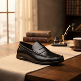 Denis - Premium Leather Penny Loafers