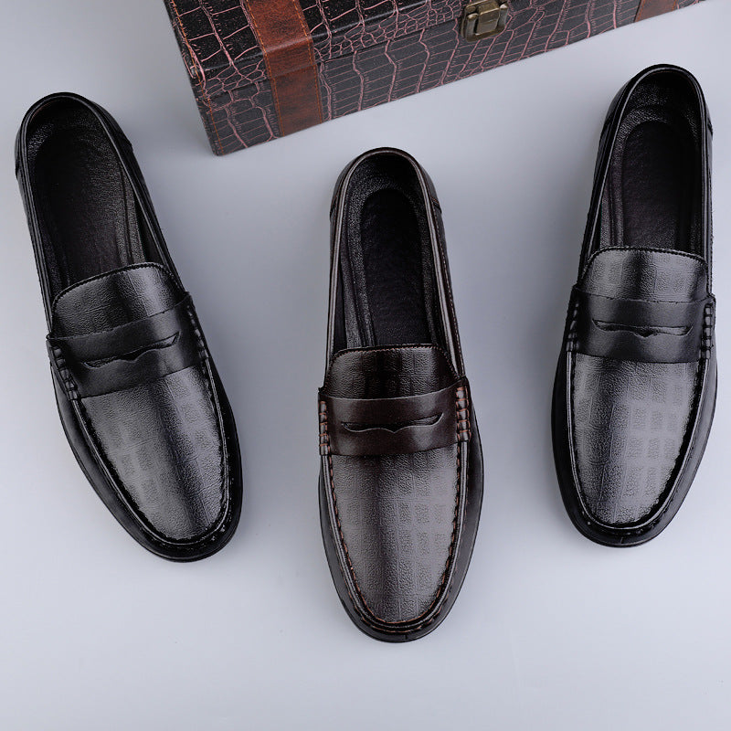 Denis - Premium Leather Penny Loafers