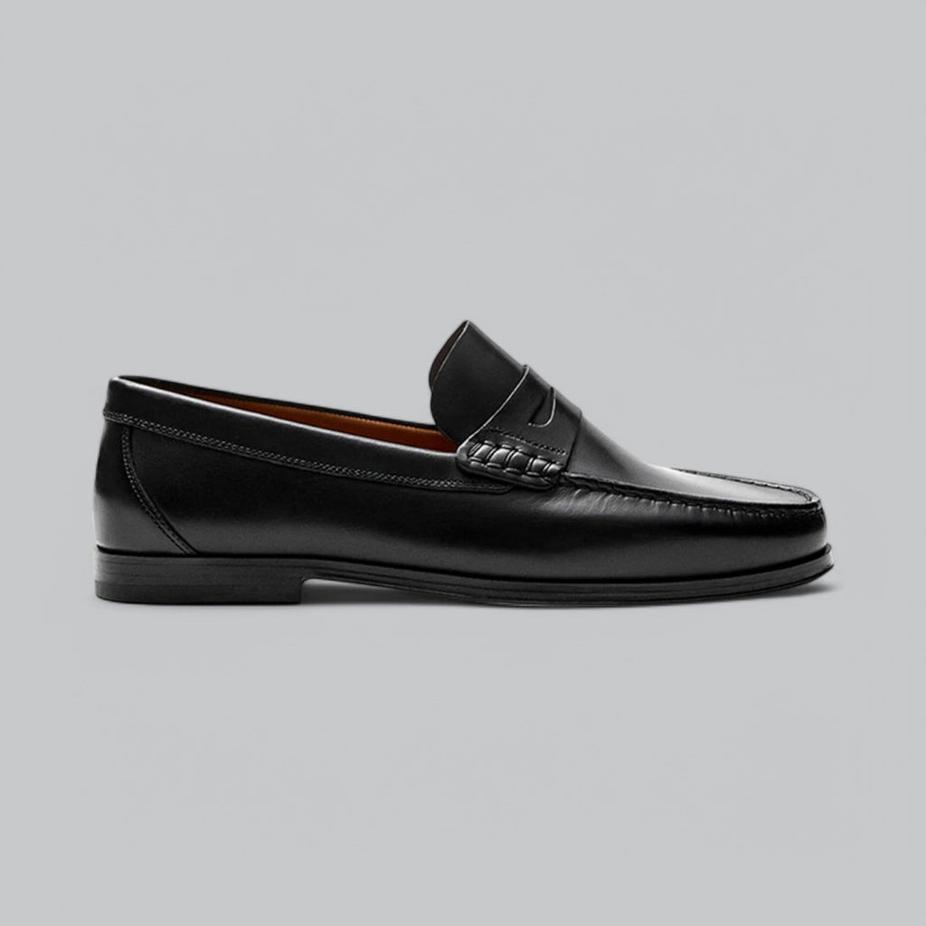 Gilles - Leather Penny Loafers