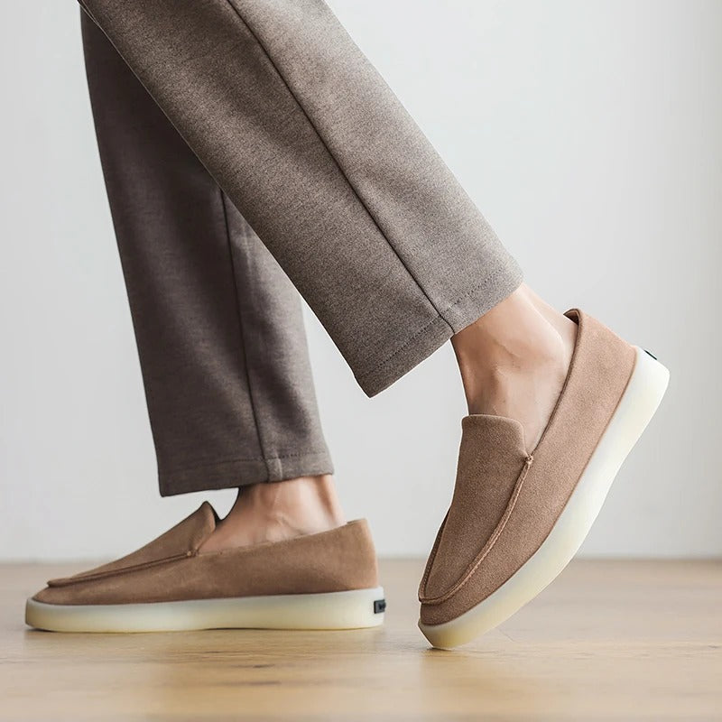 Yves - Classic Suede Business Loafers