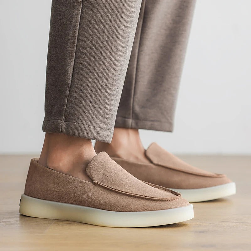 Yves - Classic Suede Business Loafers
