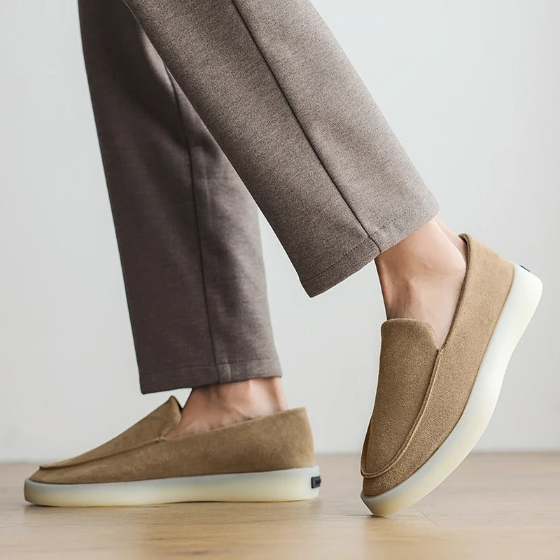 Yves - Classic Suede Business Loafers