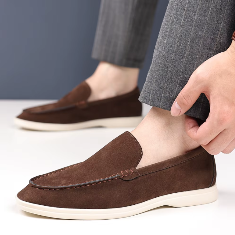 Andre - Luxury Suede Loafers