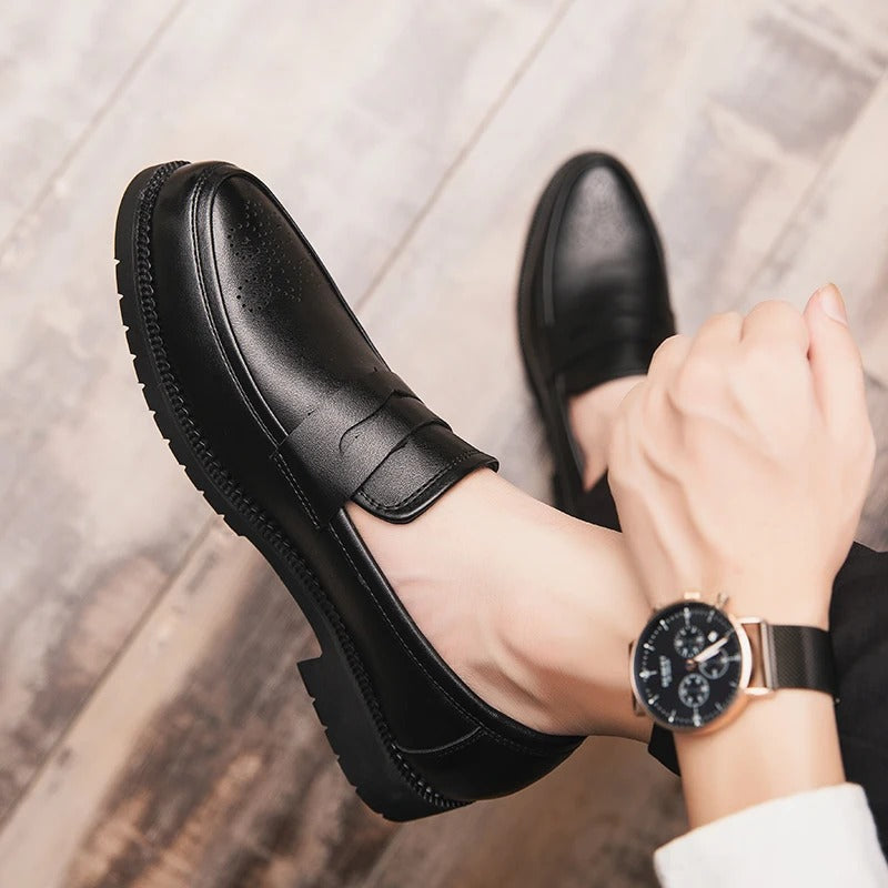 Claude - British Style Penny Loafers