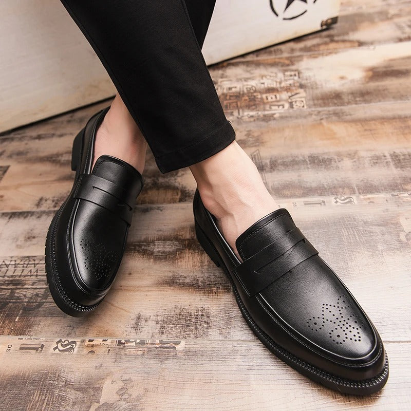 Claude - British Style Penny Loafers