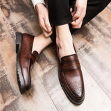 Claude - British Style Penny Loafers