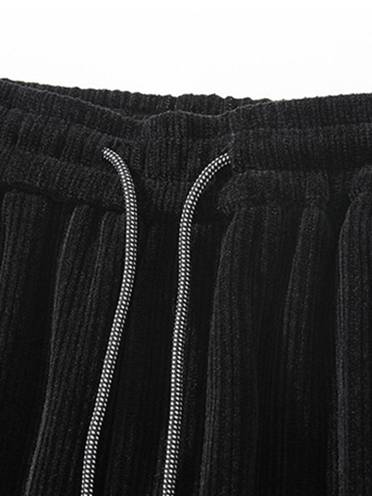 Xavier - Corduroy Drawstring Trousers