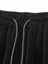 Xavier - Corduroy Drawstring Trousers