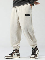 Xavier - Corduroy Drawstring Trousers