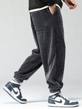 Xavier - Corduroy Drawstring Trousers