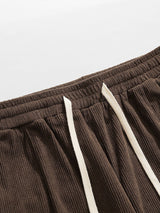 Louis - Loose Fit Corduroy Cargo Trousers