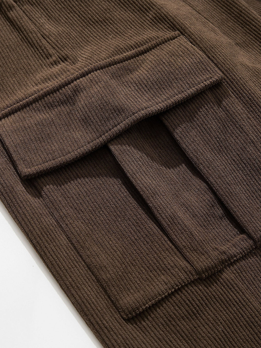 Louis - Loose Fit Corduroy Cargo Trousers