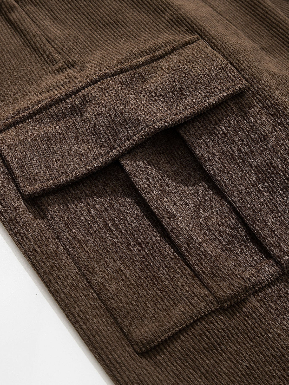 Louis - Loose Fit Corduroy Cargo Trousers