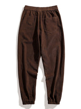 Mathieu - Corduroy Drawstring Joggers