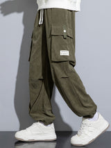 Simon - Corduroy Cargo Joggers