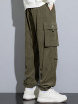 Simon - Corduroy Cargo Joggers