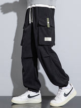 Simon - Corduroy Cargo Joggers