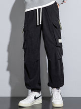 Simon - Corduroy Cargo Joggers