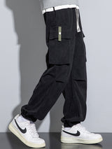 Simon - Corduroy Cargo Joggers