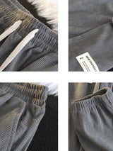 Simon - Corduroy Cargo Joggers