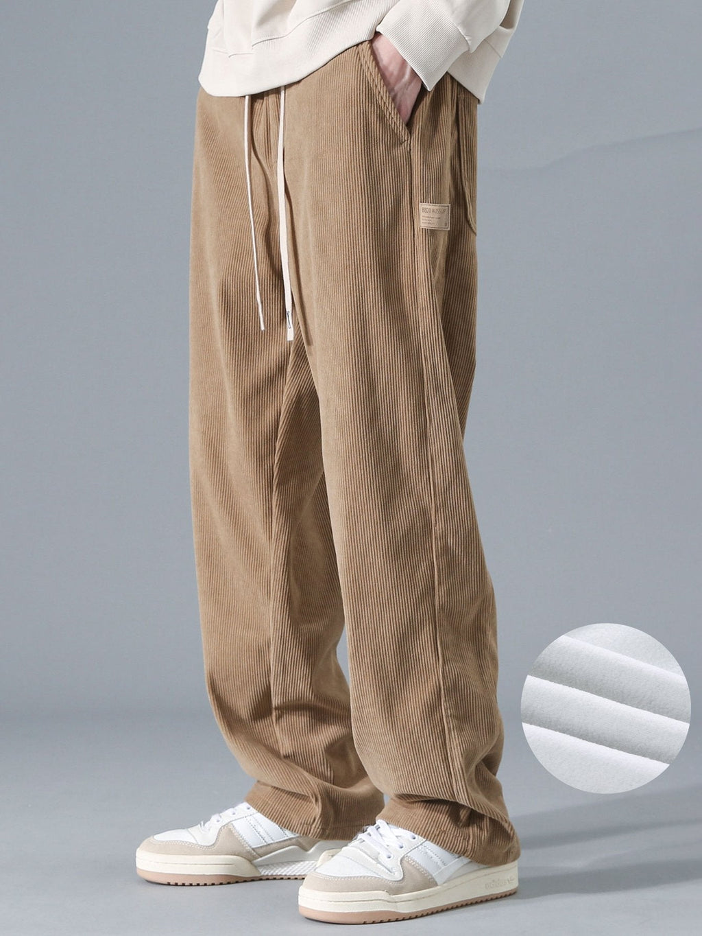 Vincent - Fleece Lined Corduroy Trousers