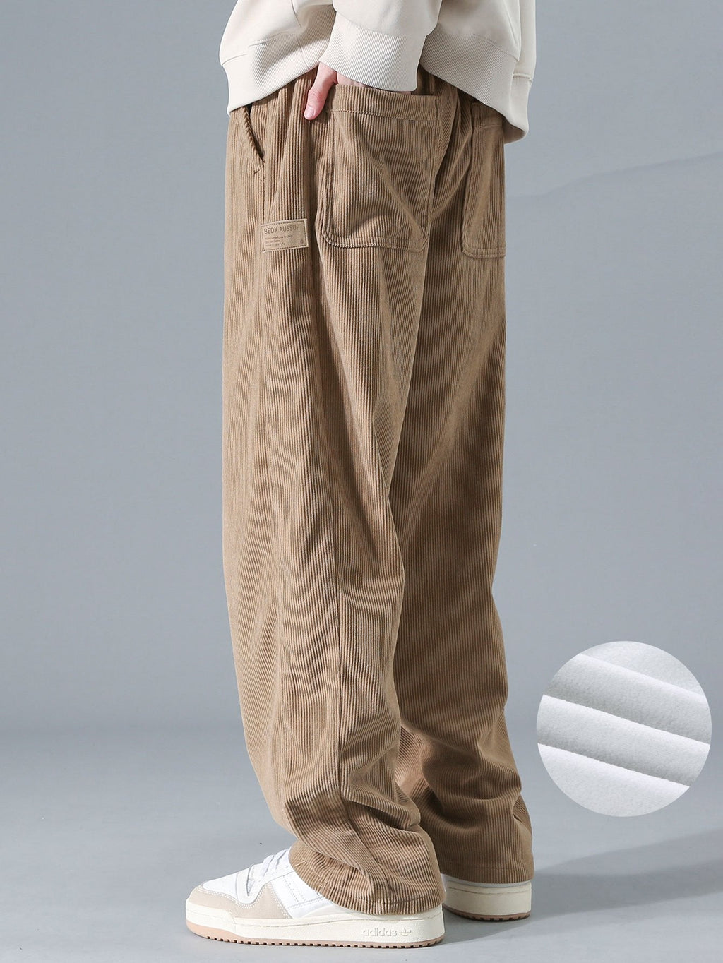 Vincent - Fleece Lined Corduroy Trousers
