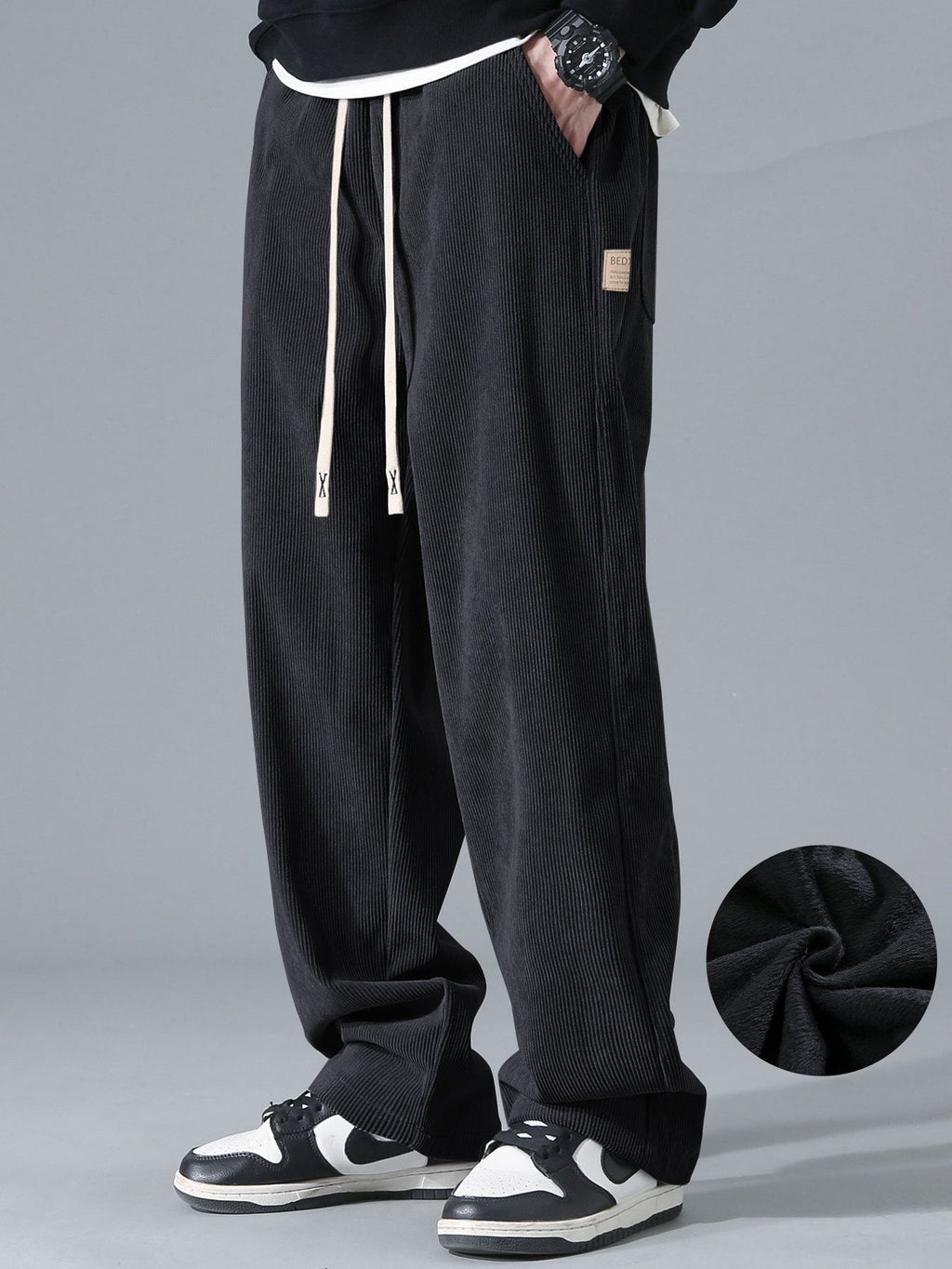 Vincent - Fleece Lined Corduroy Trousers